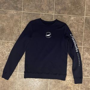Hollister Navy Crewneck